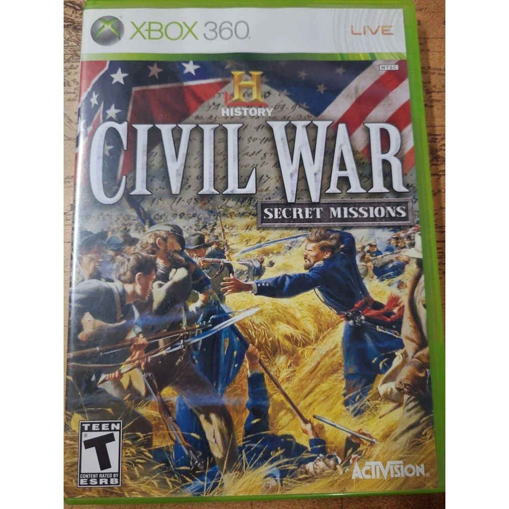 History Channel Civil War: Secret Missions - Microsoft Xbox 360